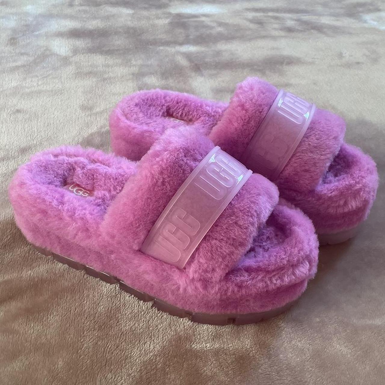 Pink UGG Slipper Shoes 🩷 DEPOP payment ONLY, no... - Depop