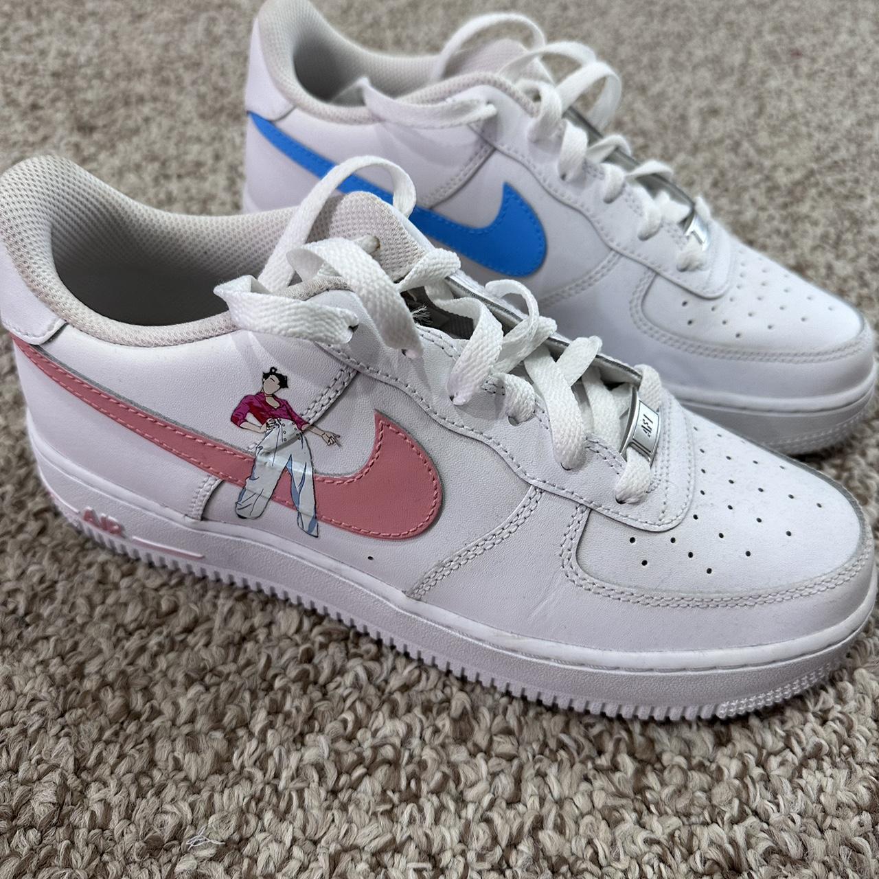 custom harry styles air forces