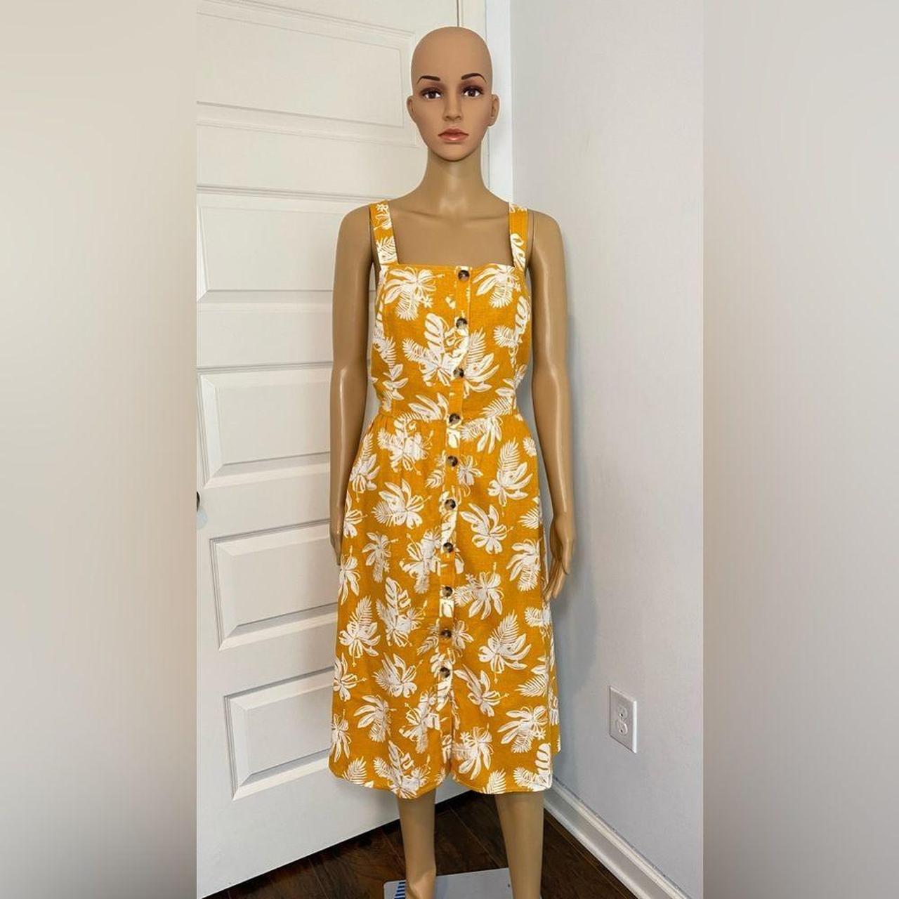 Tommy hilfiger deals yellow floral dress