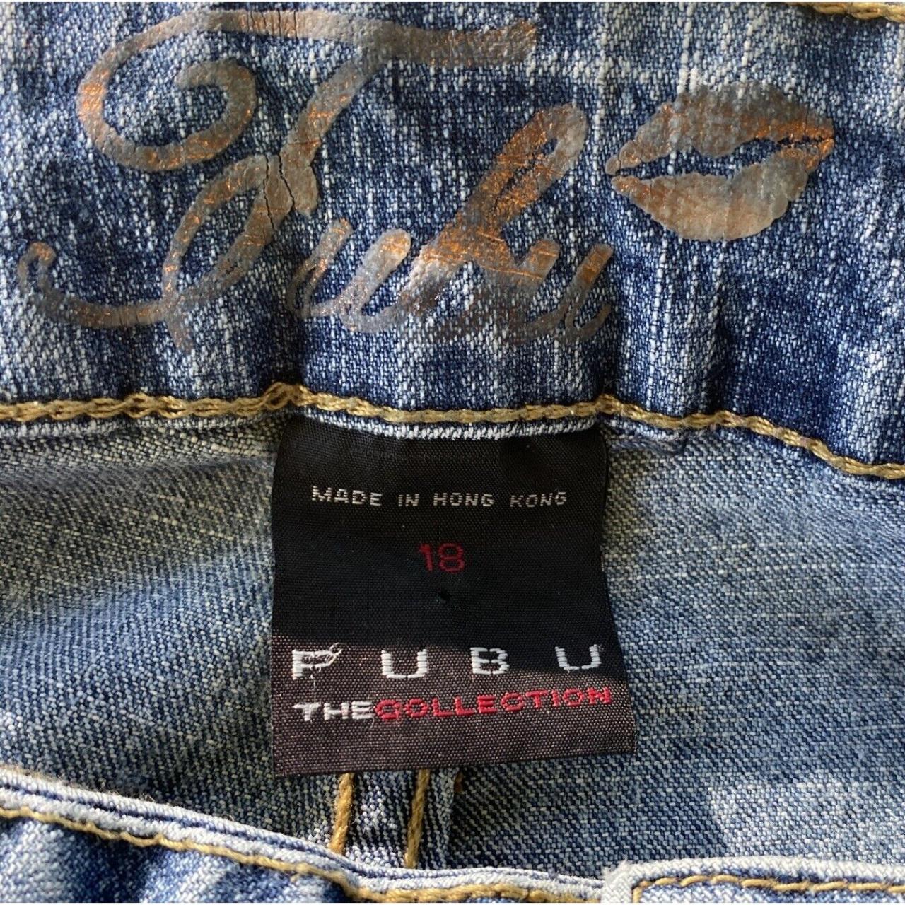 Vintage Fubu Studded Bootcut Jeans Women’s Size 18 ... - Depop