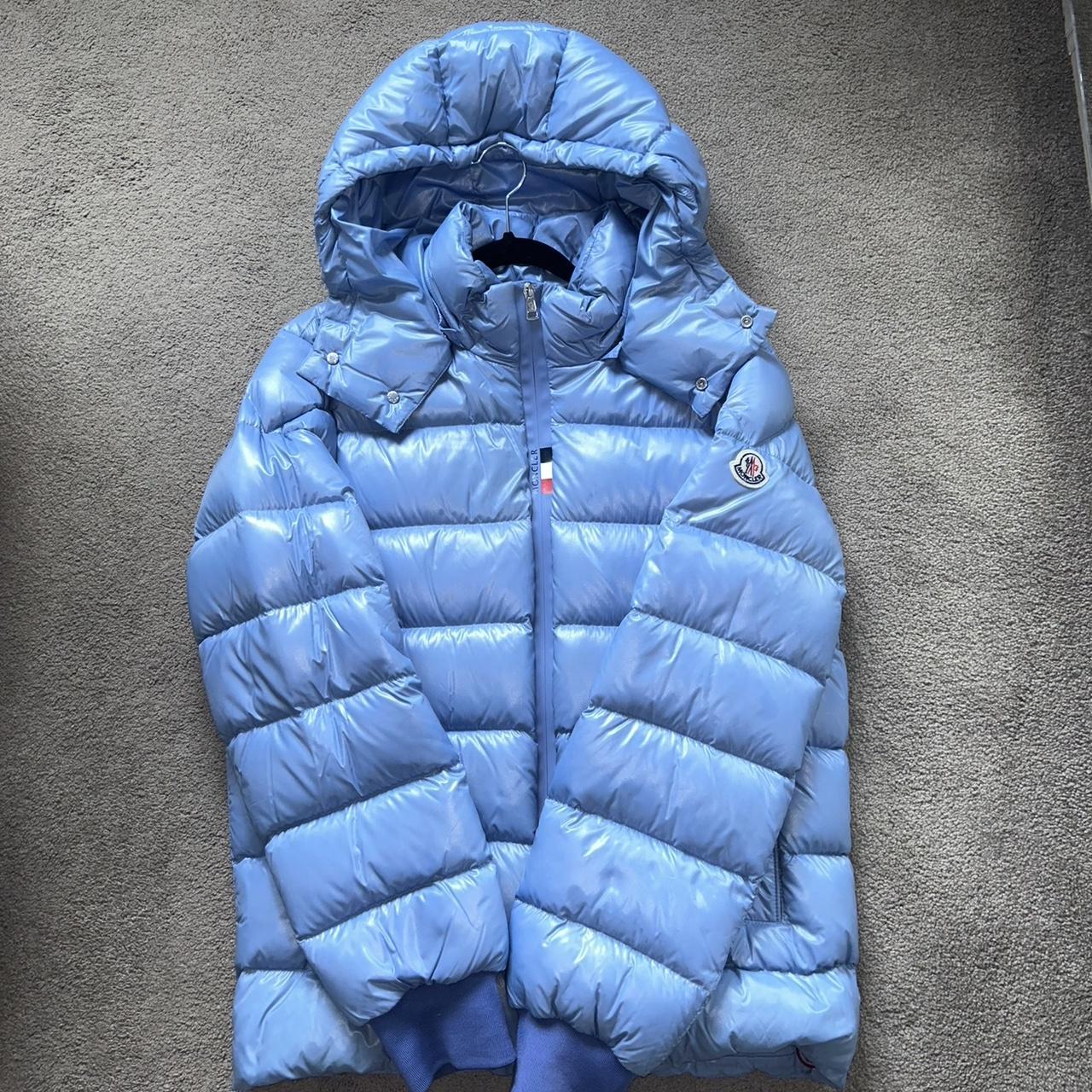 Moncler Baby Blue Puffer Moncler Blue Coat Moncler Enfant