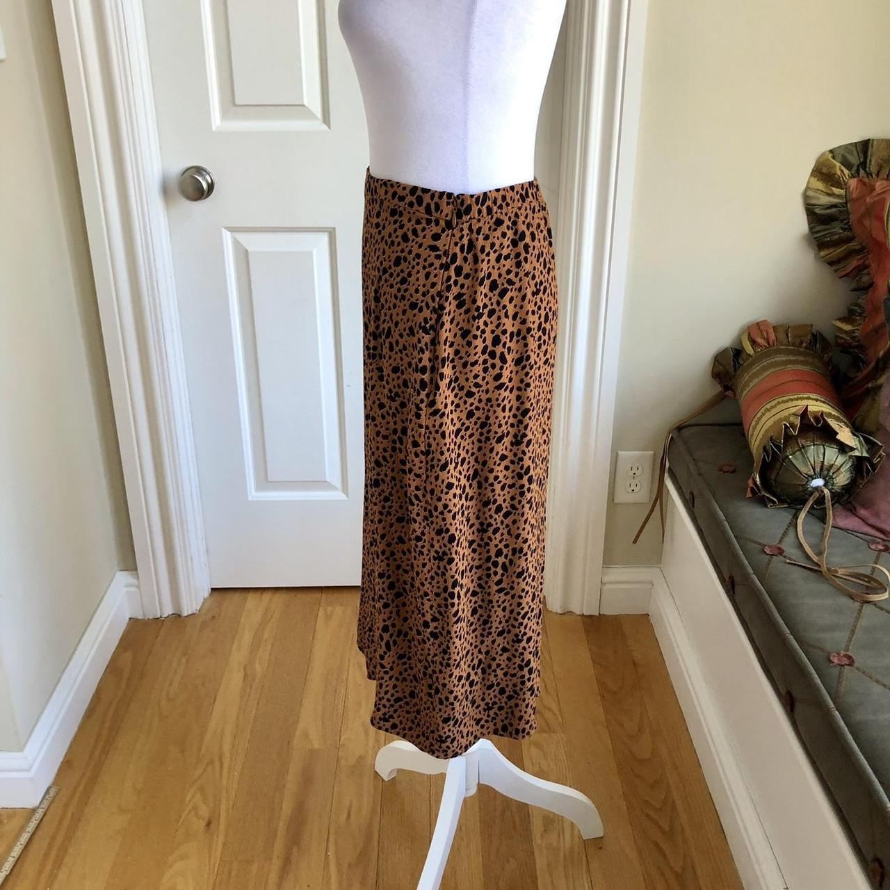 Leopard print skirt outlet gap