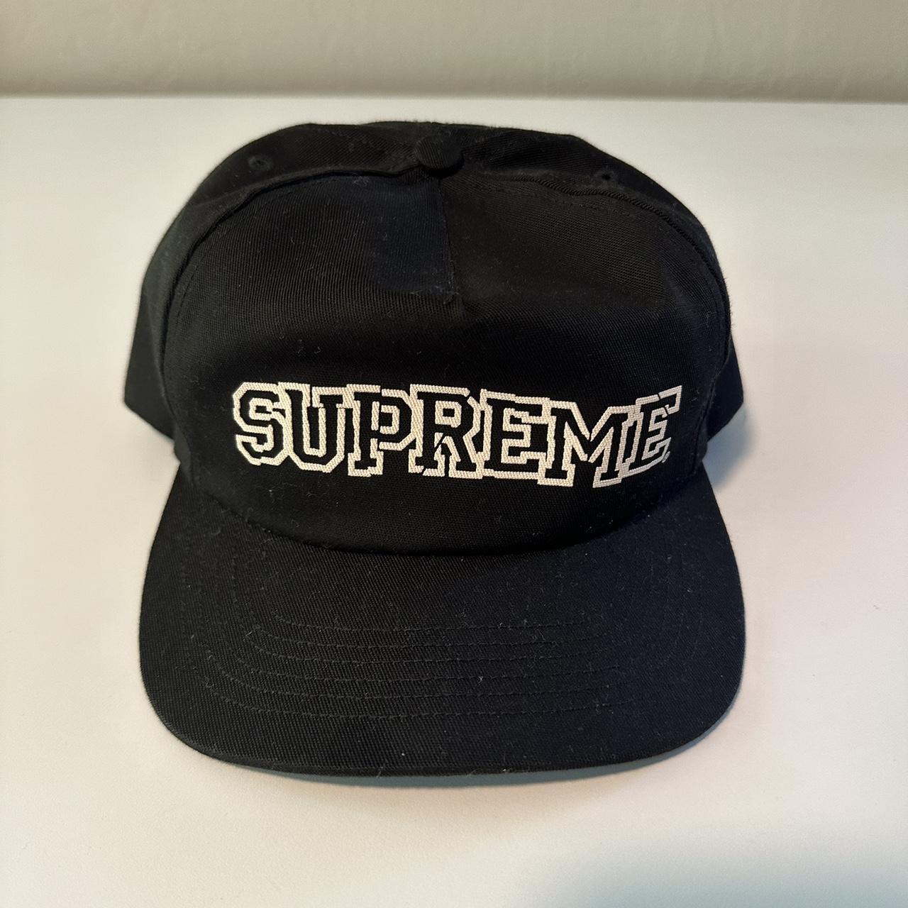 Supreme 5-Panel Shattered Logo Hat #supreme - Depop