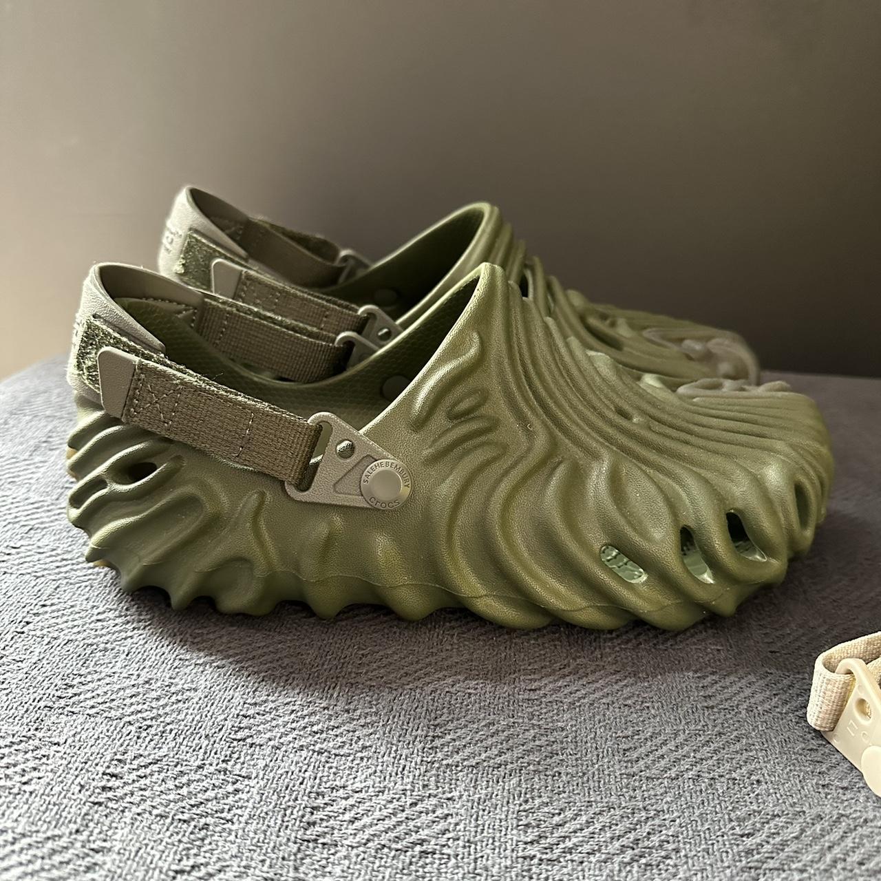 Crocs pollex clog green olive men’s size 8 same day... Depop