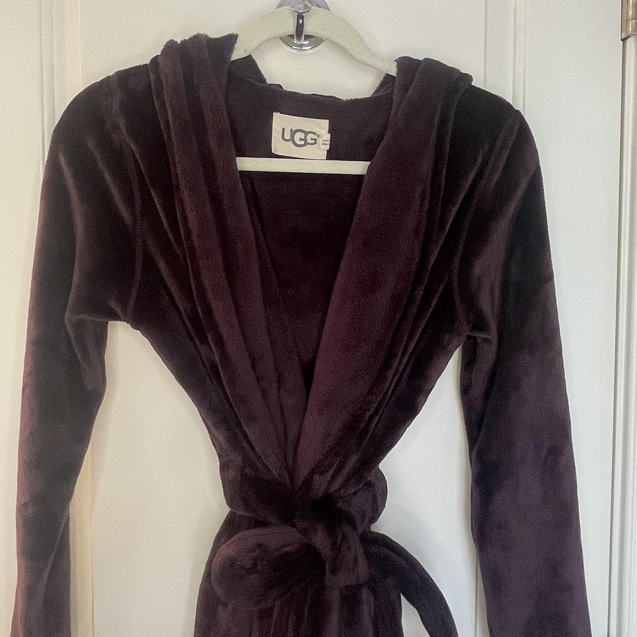 Ugg Robe, dark purple, Small, Gently used Depop