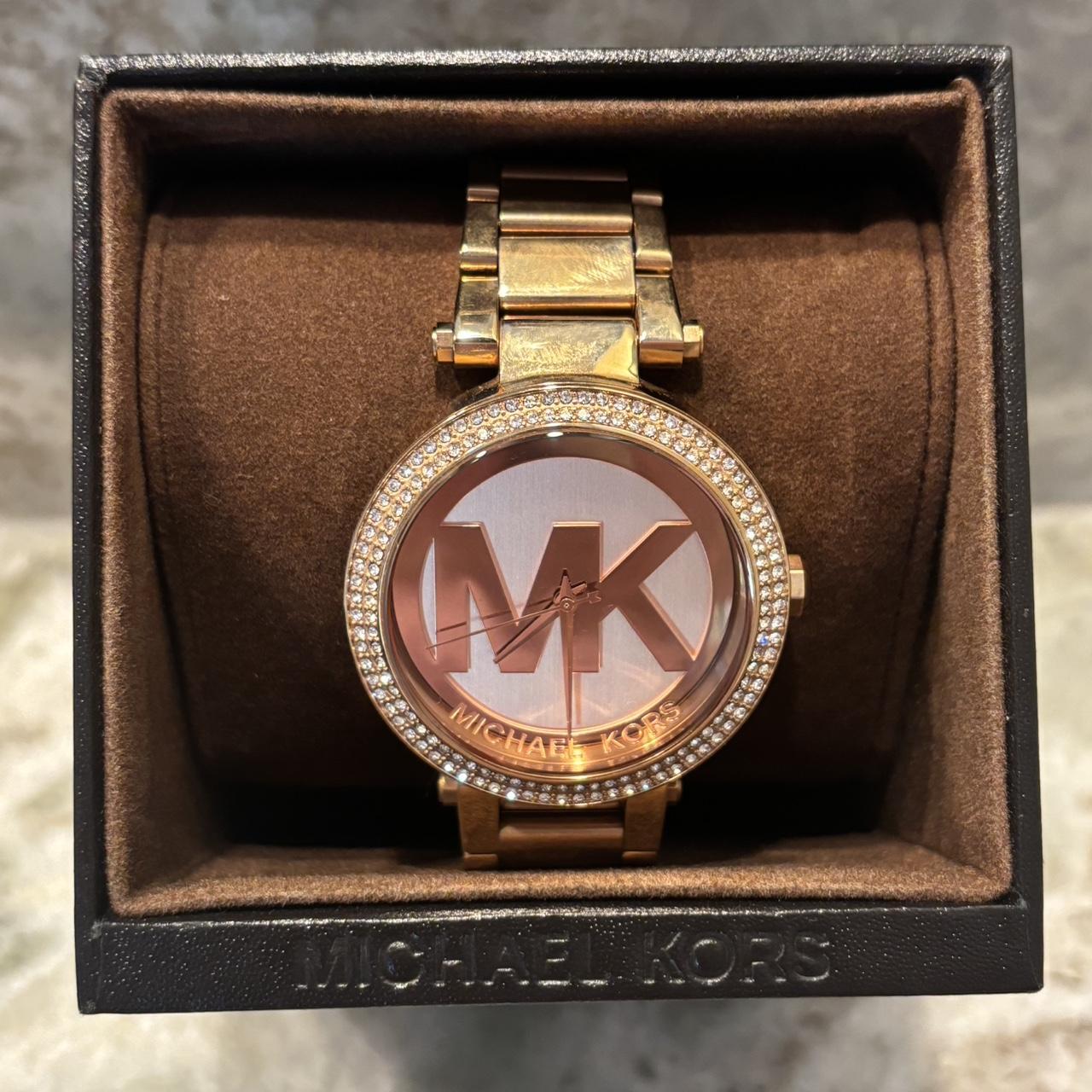 Michael Kors Watch with extra chain links - Depop