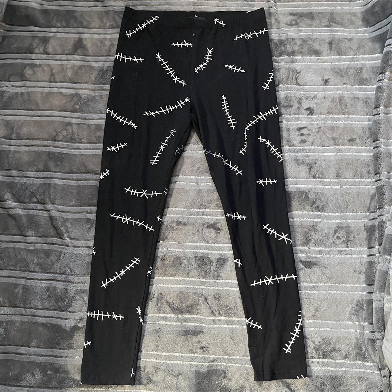 Stitches Graphic Leggings Brand Dolls Kill Size Depop