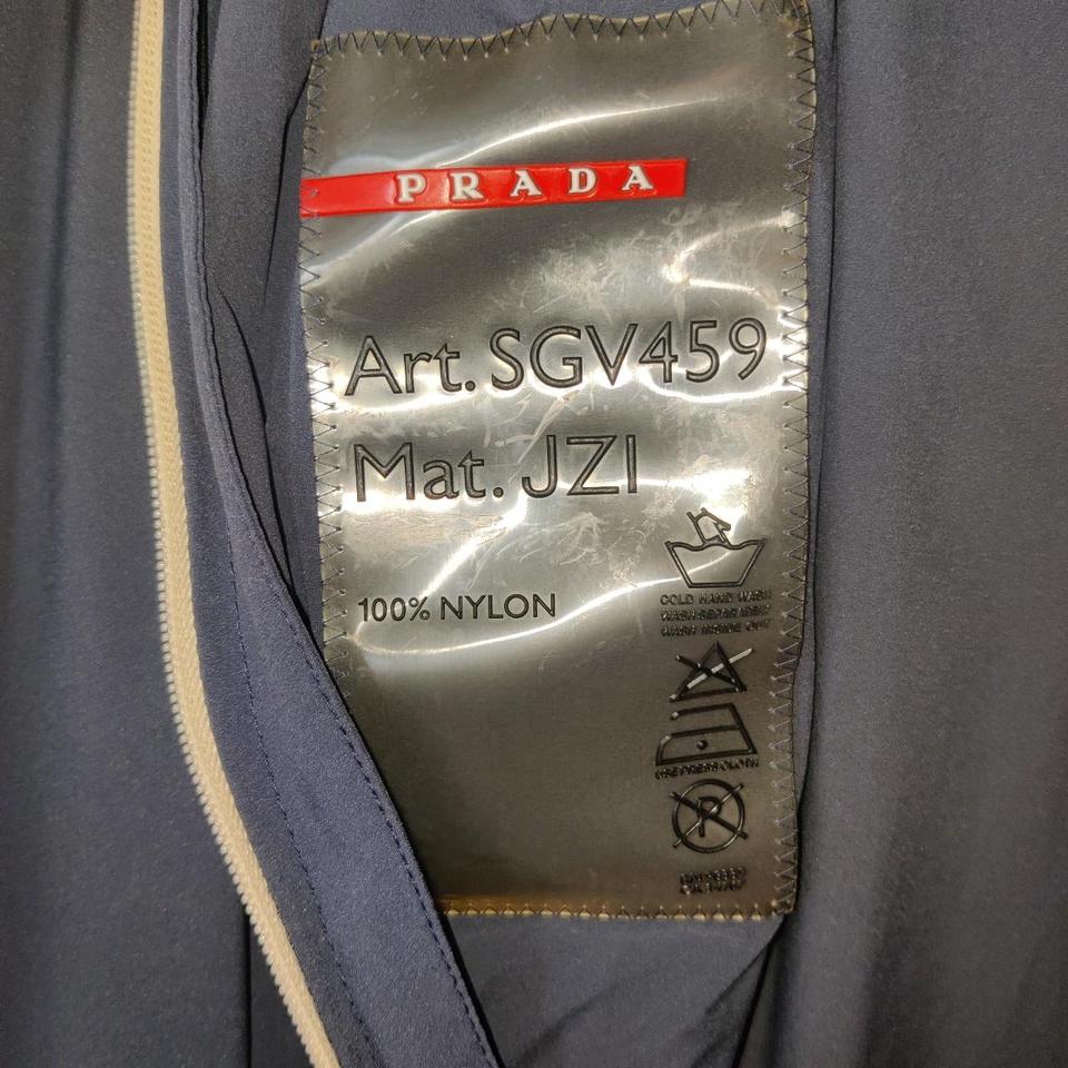 Early 2000s Prada Sport parachute jacket Great... - Depop