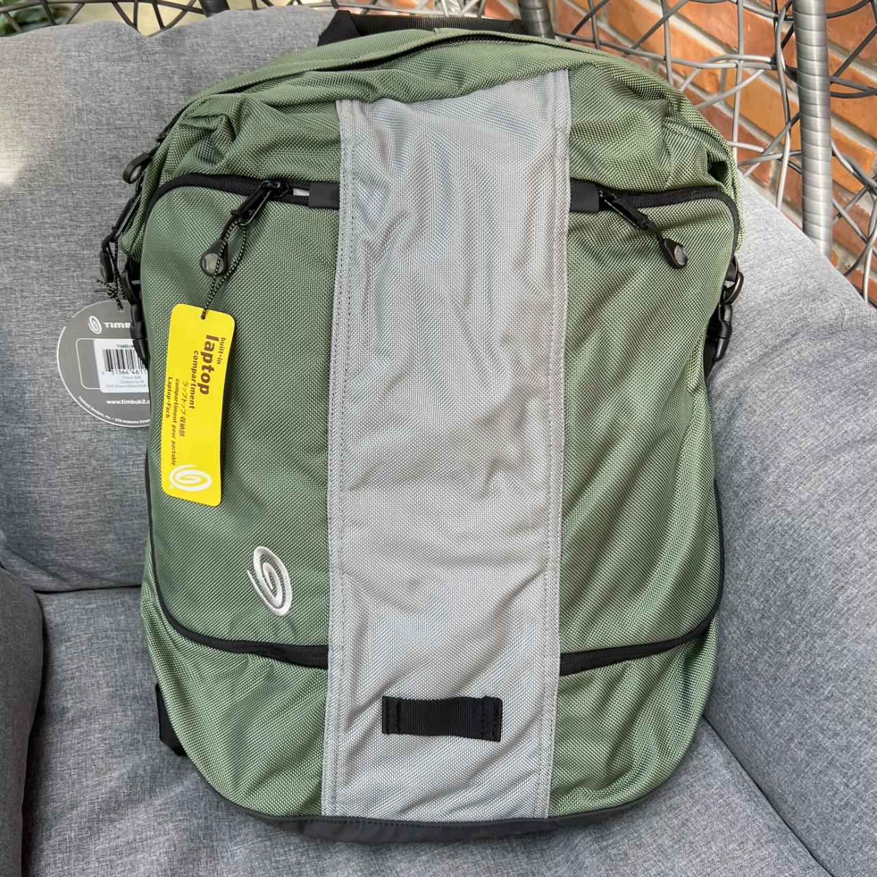 Timbuk2 green outlet backpack