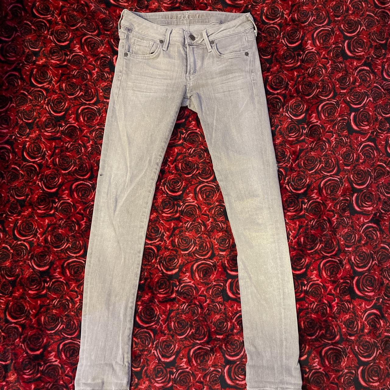 Light gray citizens of humanity jeans Size 25 - Depop