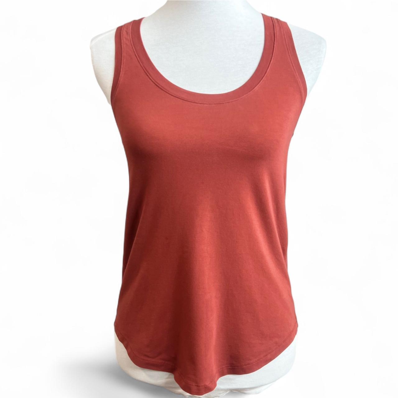 Lululemon Women's Tank top - Orange/Red - 4 – Siz… - image 1
