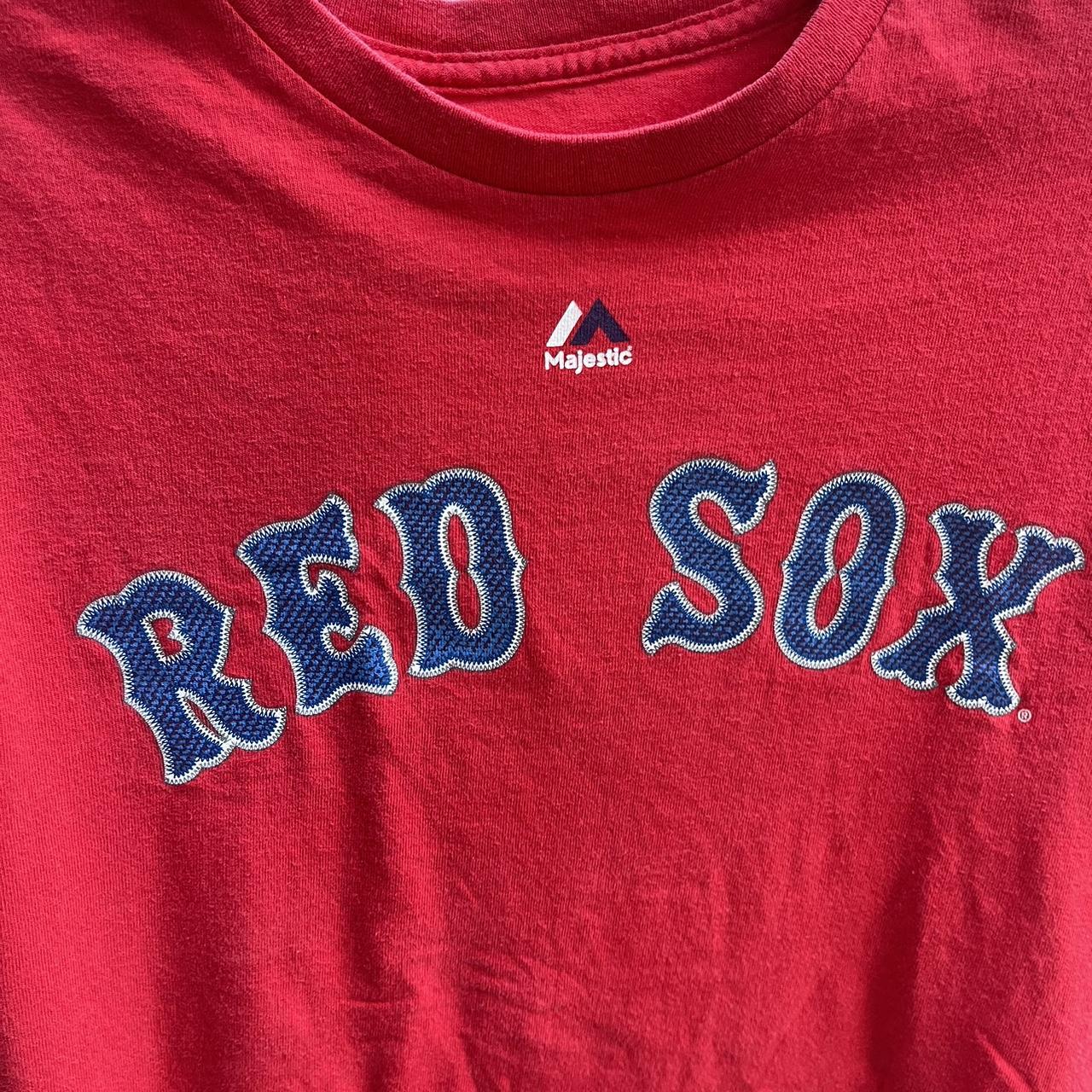 Boston Red Sox Dustin Pedroia Shirt Due to - Depop