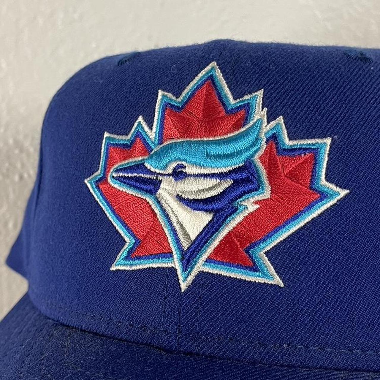 Toronto Blue Jays black dome fitted from hat club - Depop