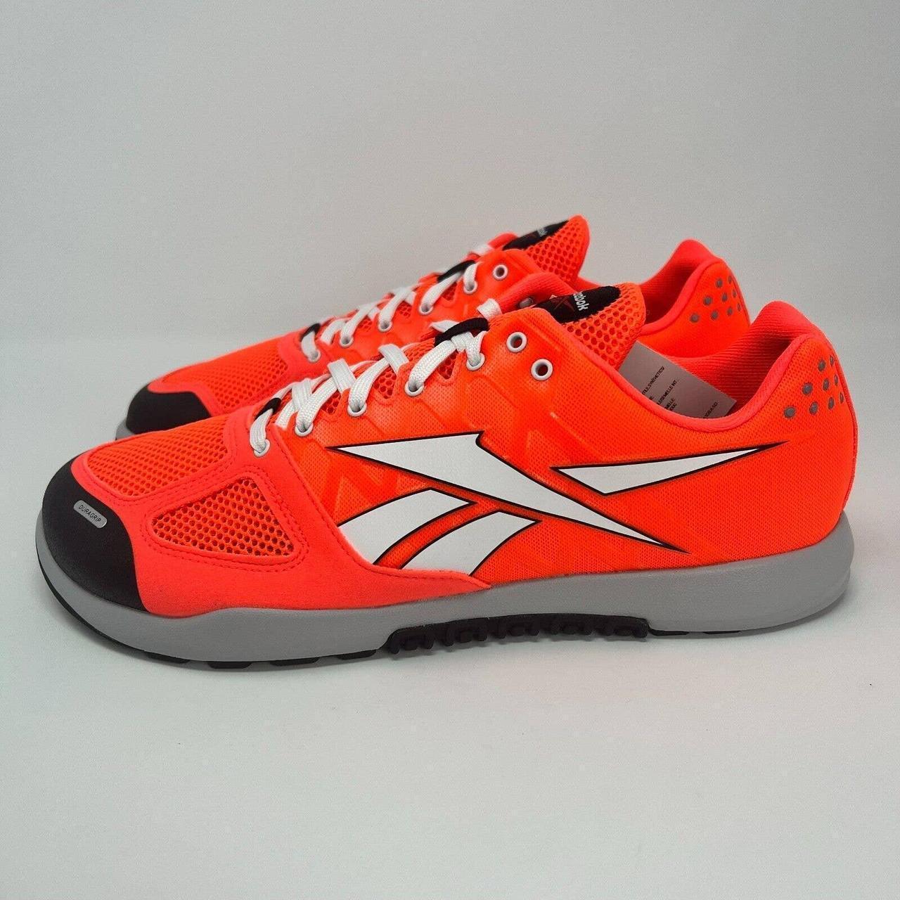 reebok orange trainers