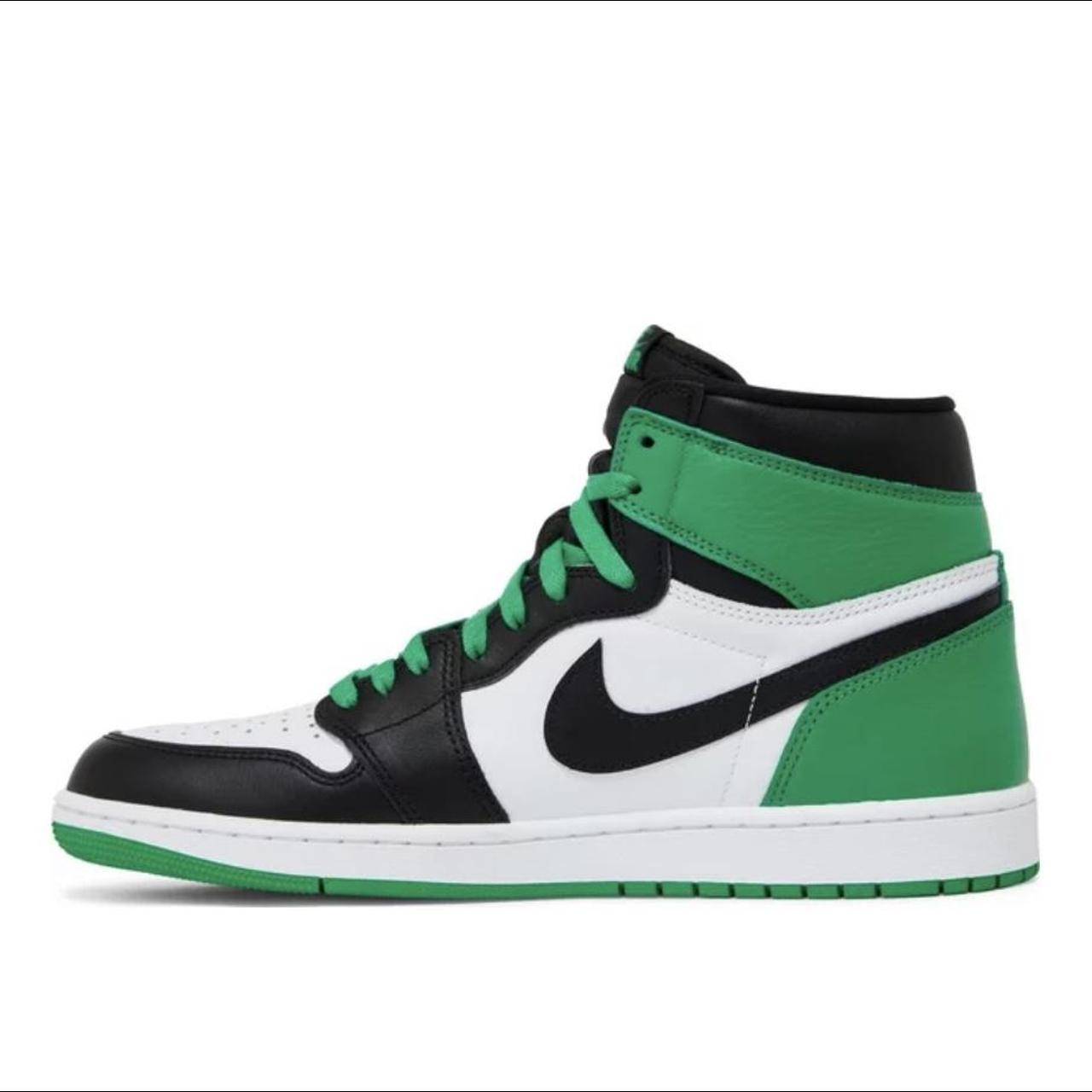 Brand New Air Jordan 1 Retro High OG 'Lucky Green'... - Depop