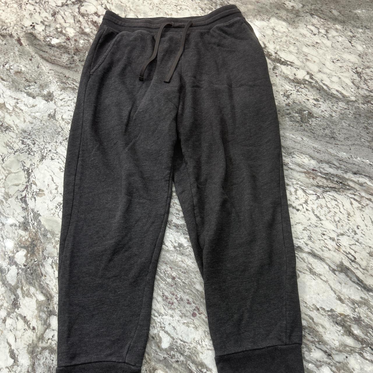 Medium Dark grey Tek Gear Sweatpants Depop