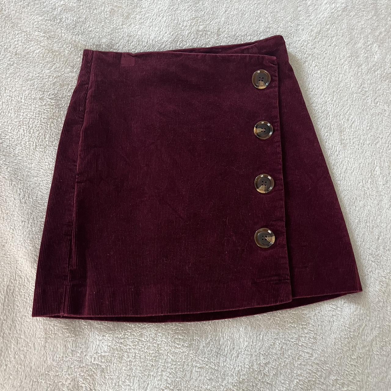 altar-d-state-women-s-burgundy-skirt-depop