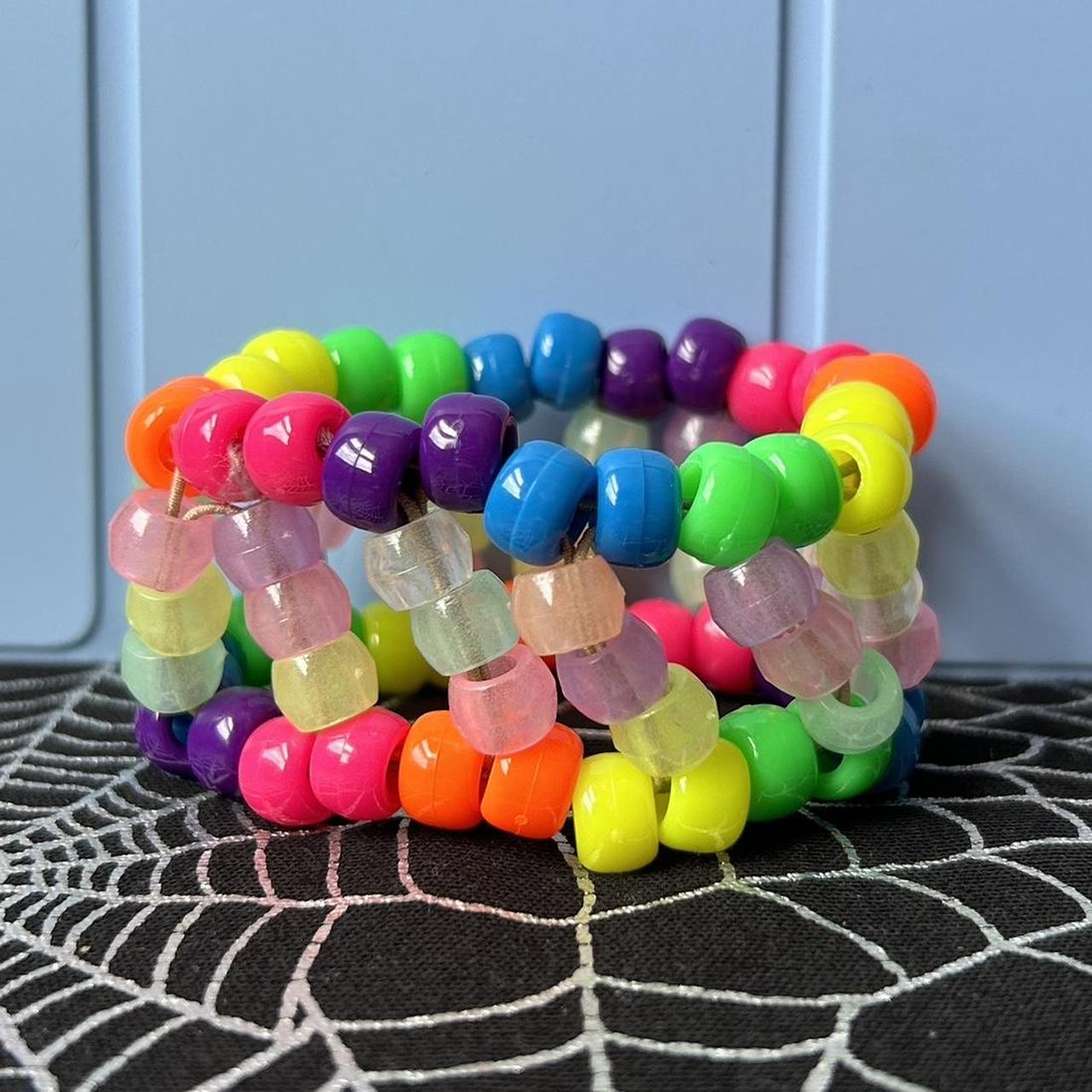 Rated R Rave Kandi Bracelets (Pastel and - Depop