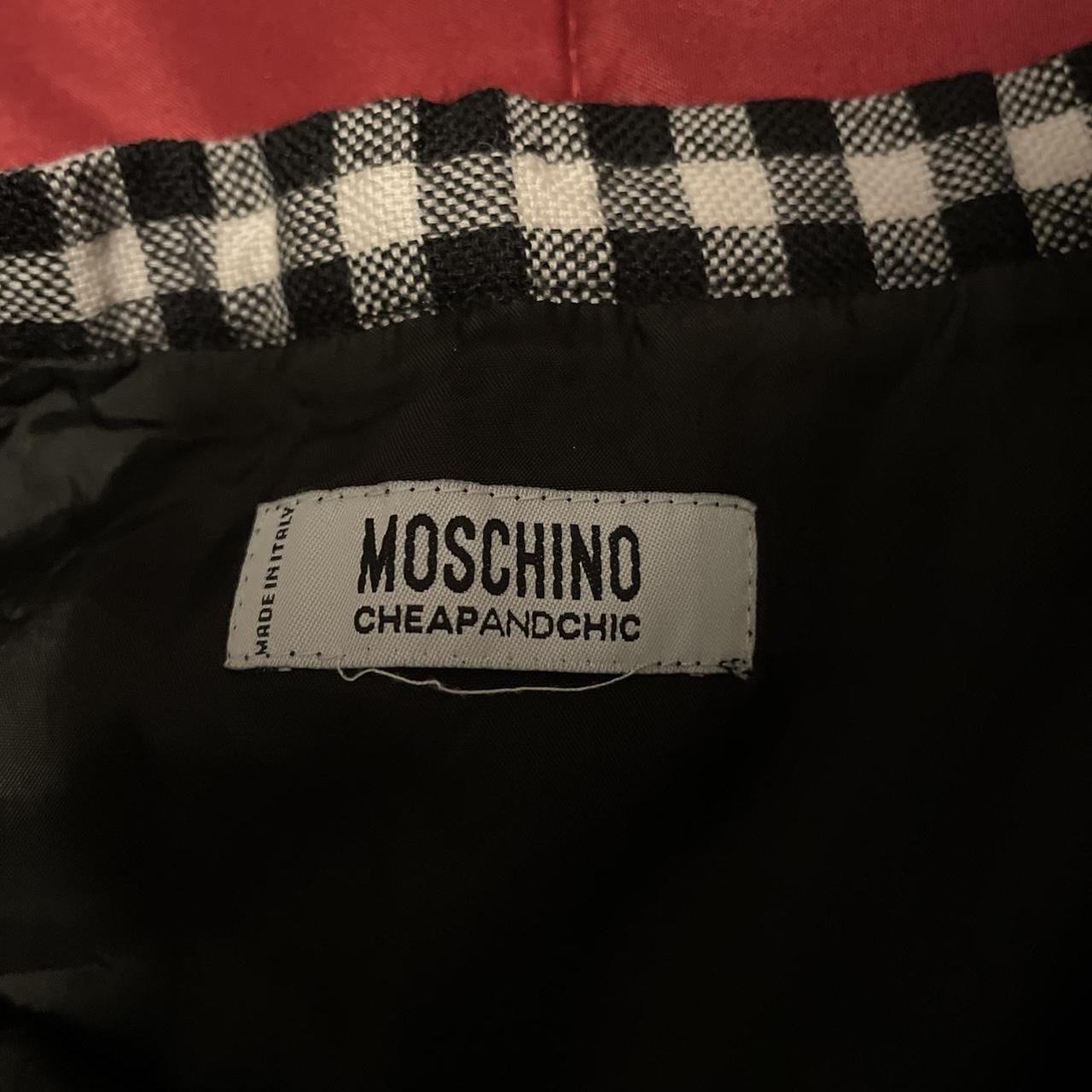 Moschino Cheap & Chic Women's Black and White Skirt (5)