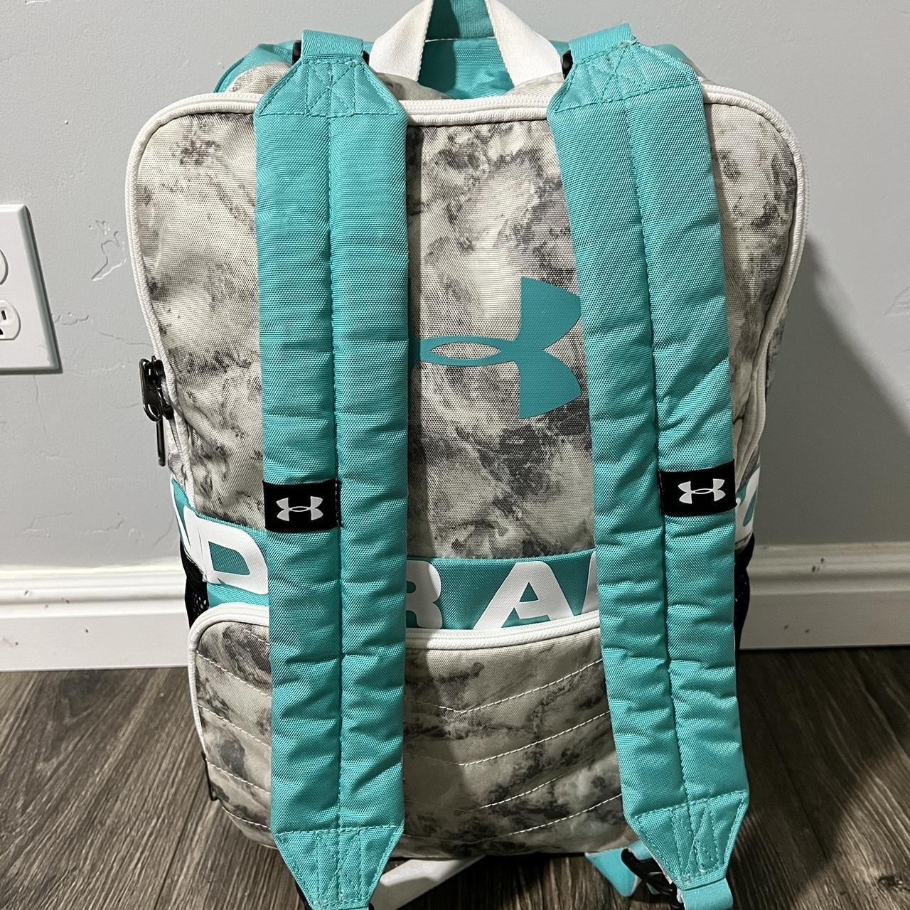 Under Armor reversible back pack. One side is teal - Depop