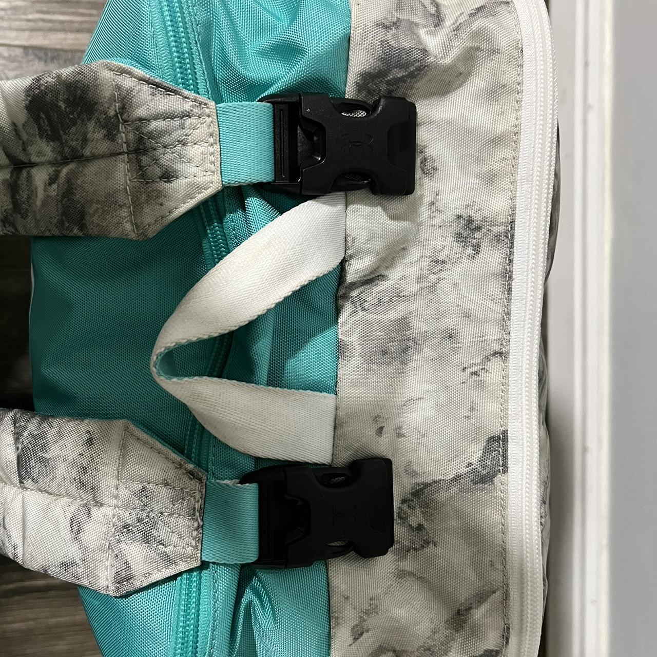 Under Armor reversible back pack. One side is teal - Depop