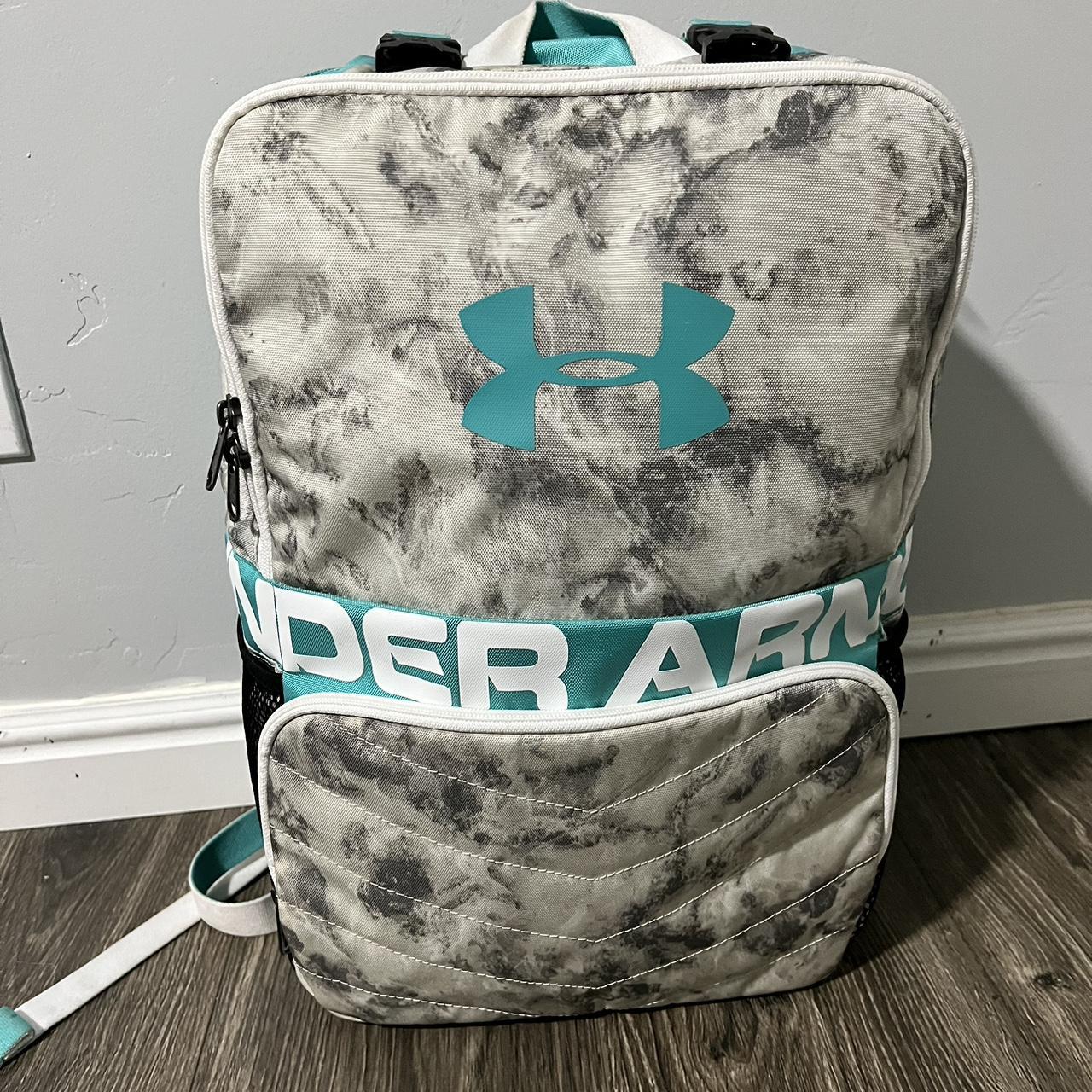 Under Armor reversible back pack. One side is teal - Depop