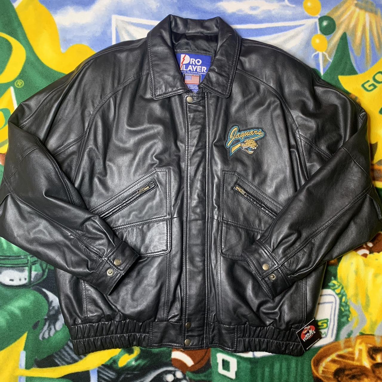 Vintage NFL Green Bay Packers Leather Jacket Size - Depop