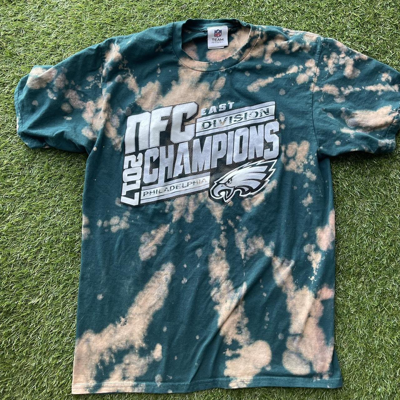 Philadelphia eagles bleach dyed #eagles - Depop