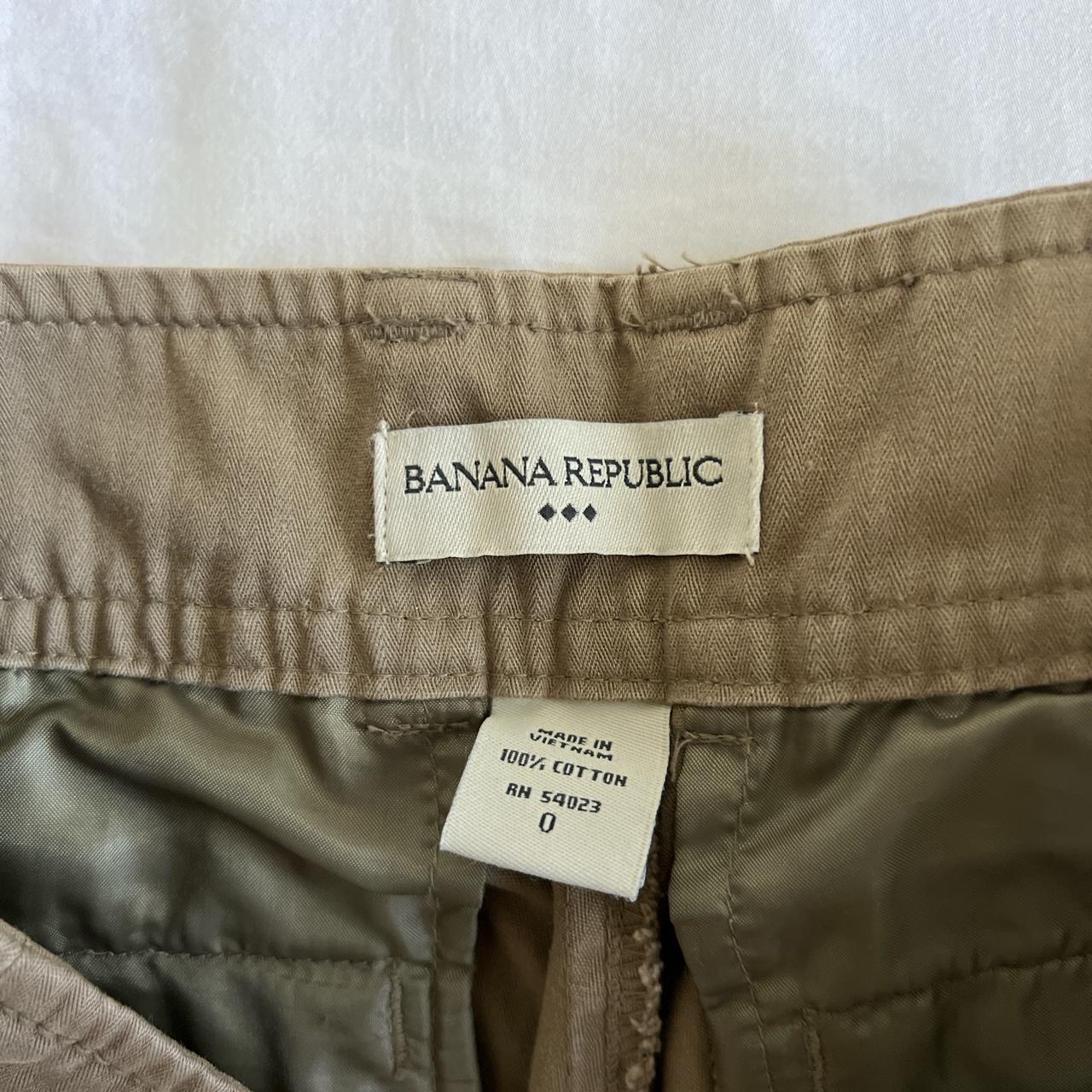 flare banana republic brown pants ⭐️ - size 0 -... - Depop