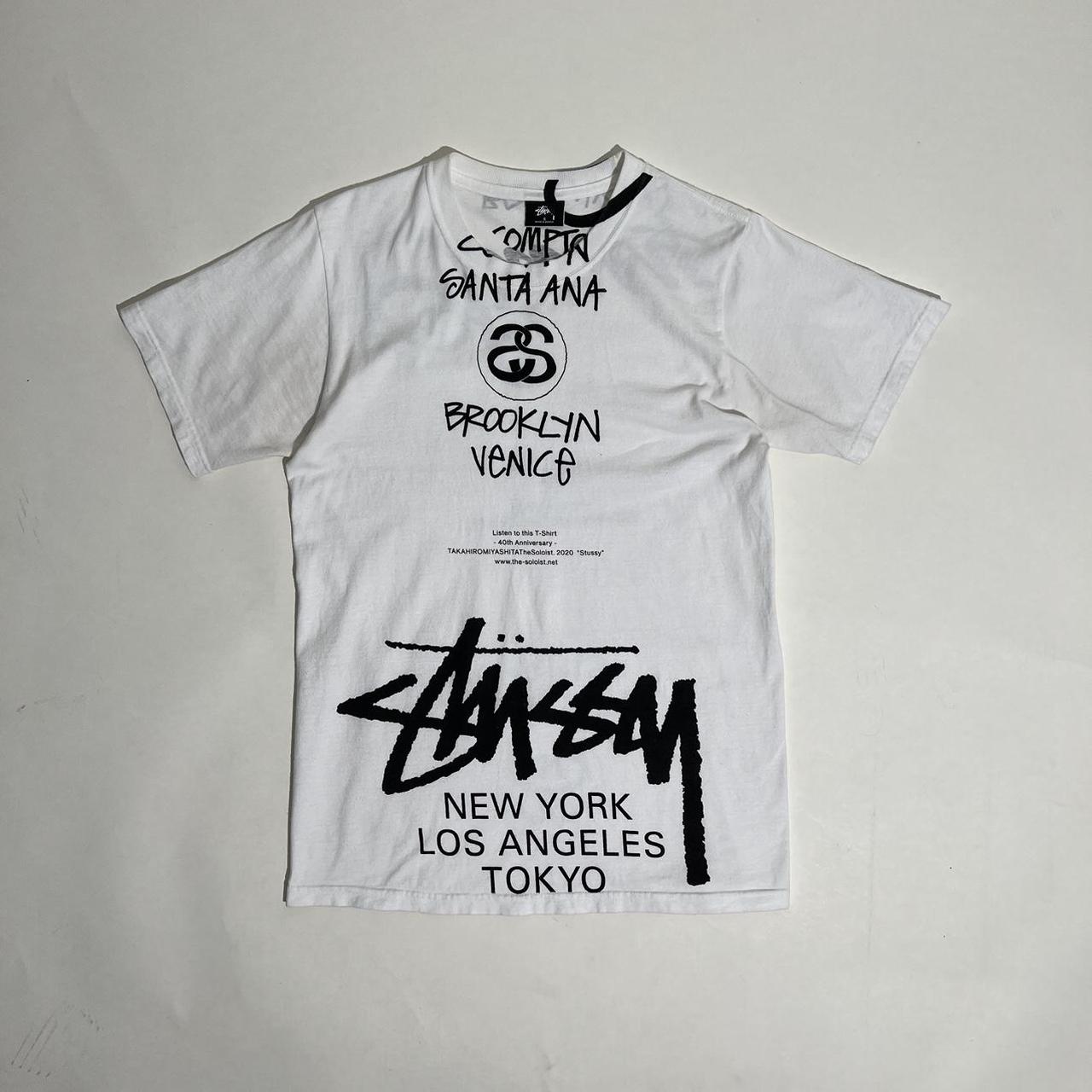 ふるさと納税 Stussy Takahiro Miyashita World Tour Tee - トップス