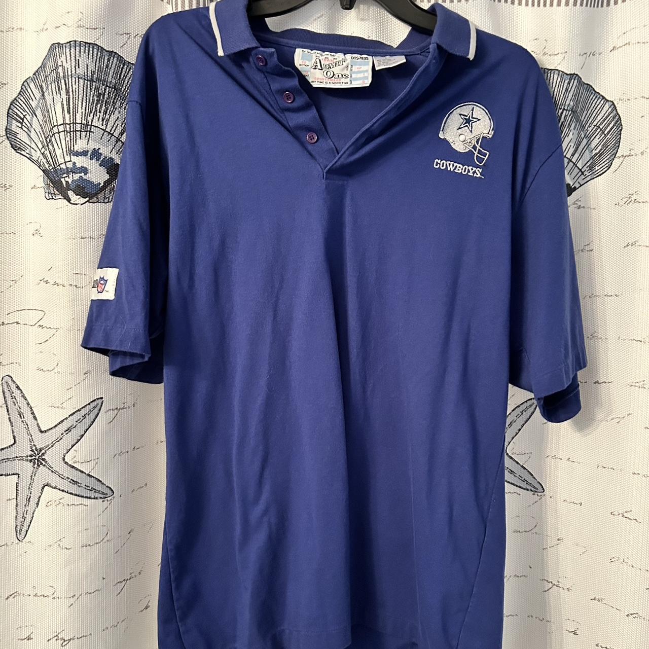 NFL Dallas Cowboys Polo Shirt Men Sz XL Short Sleeve - Depop