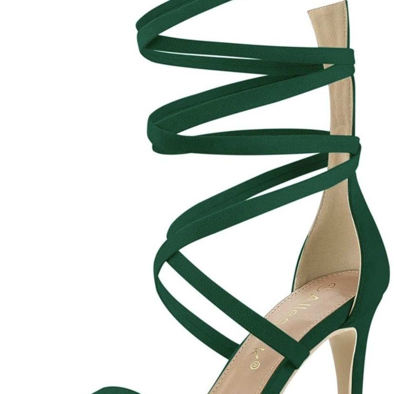 Amazon.com | Lauren Ralph Lauren Women's Sasha Sandals Platform, Green, 6 |  Platforms & Wedges