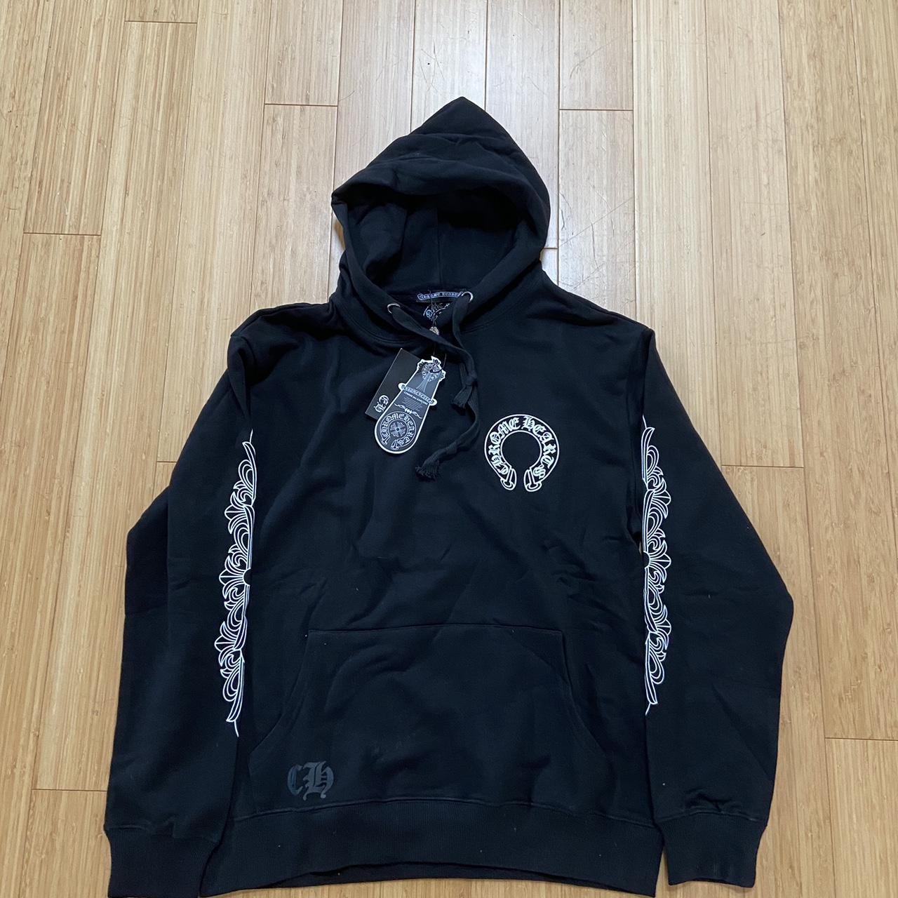 nm-1369.CHROME HEARTS パーカー 星条旗 Hooded中古品 - パーカー