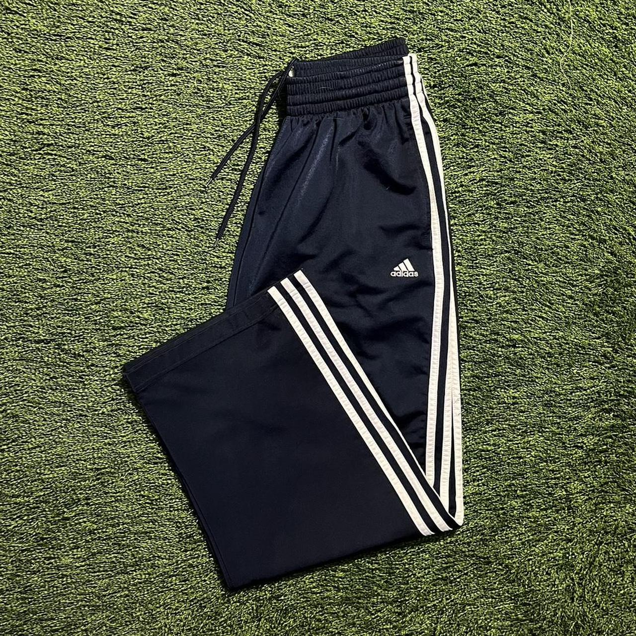 Adidas 3 stripes sweatpants. Size medium. May have... - Depop