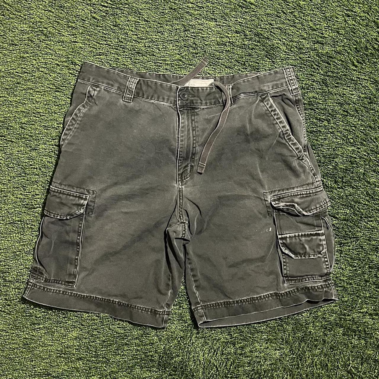 Dark Grey Cargo Shorts Waist Size 36 In Good Depop