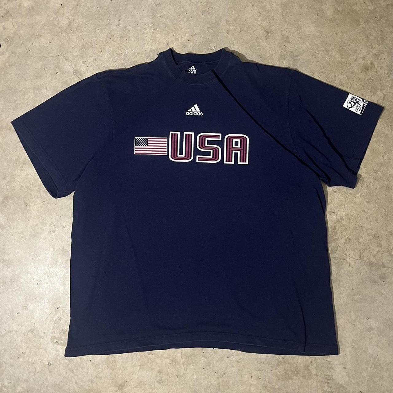 Adidas usa t shirt best sale