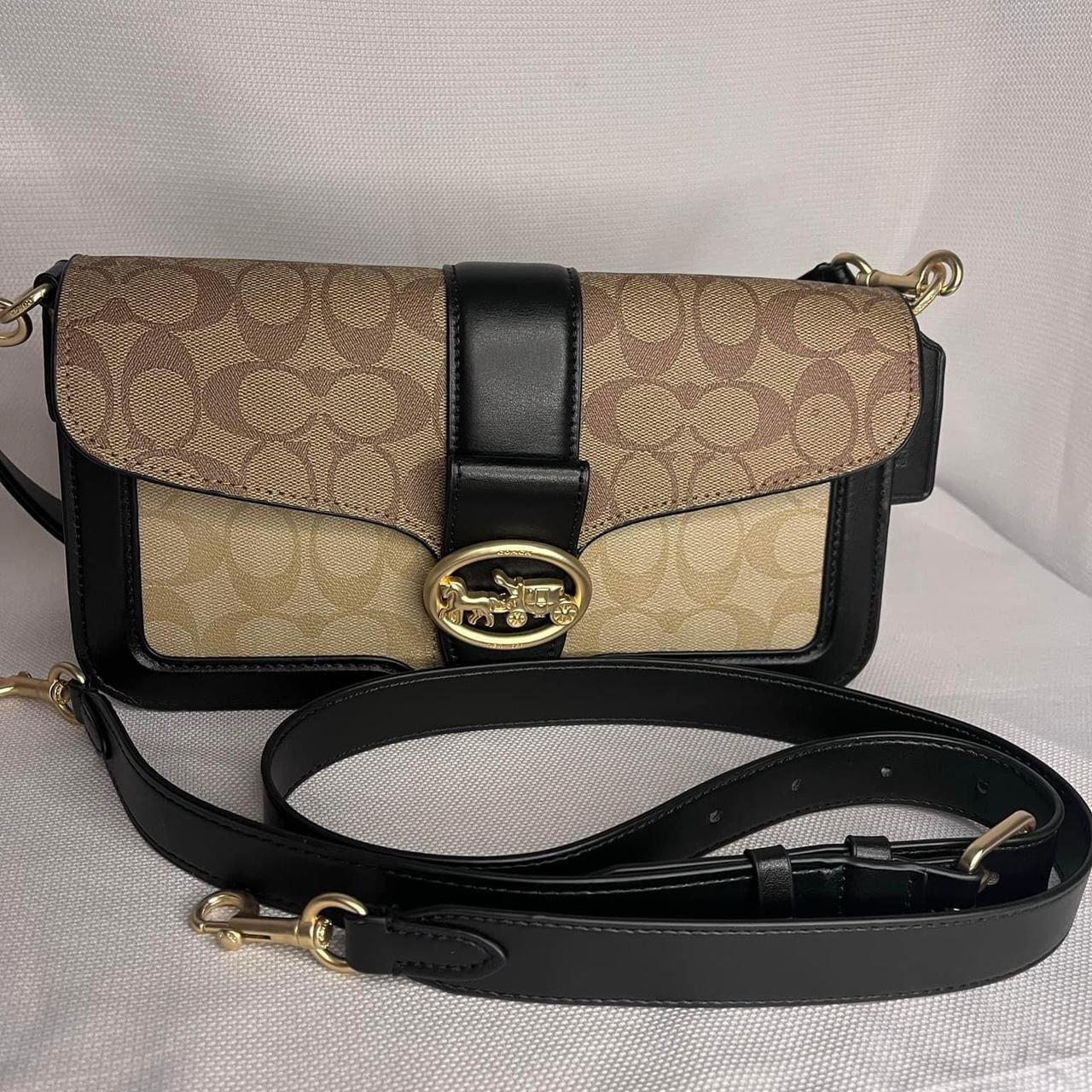 Coach georgie shoulder discount bag