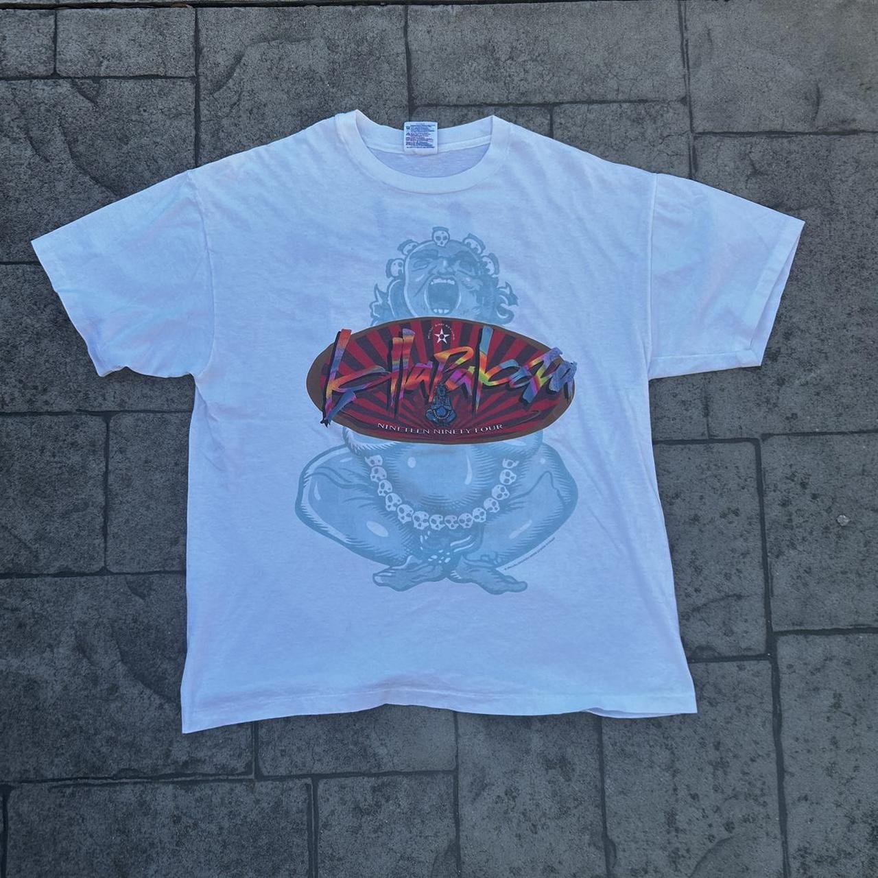 送料込みライン Lollapalooza 1994 Hanes Tシャツ - トップス