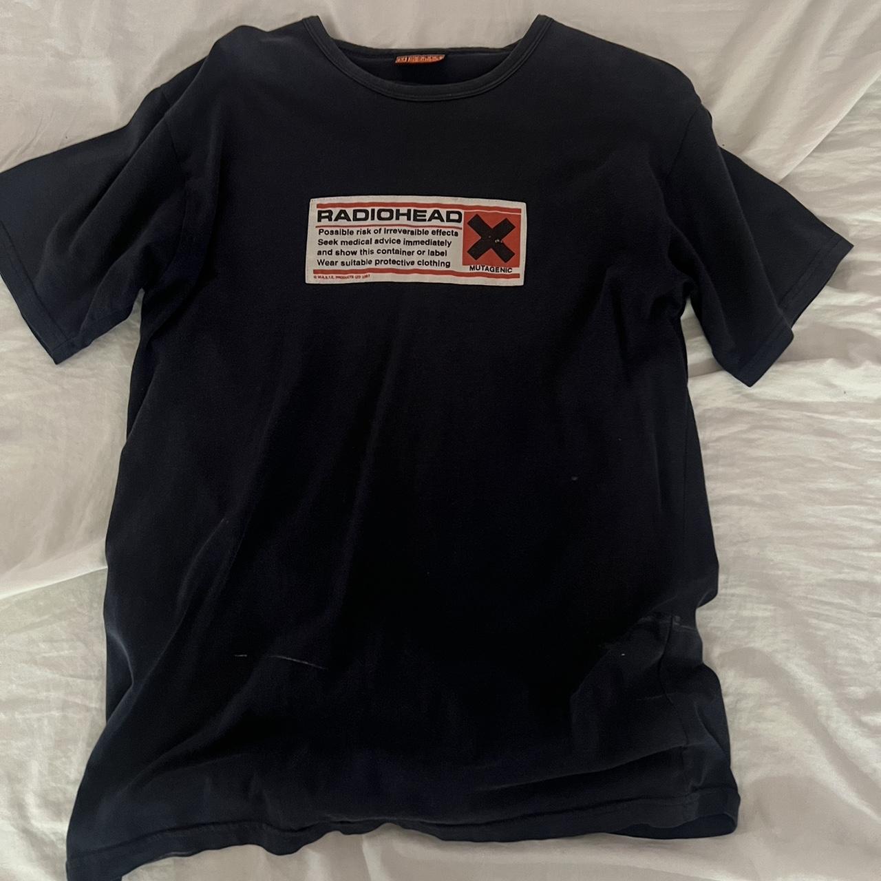 97’s Radiohead OK computer tour Tshirts Radiohead Ok Computer 1997 Tour T Shirt unworn Fitter