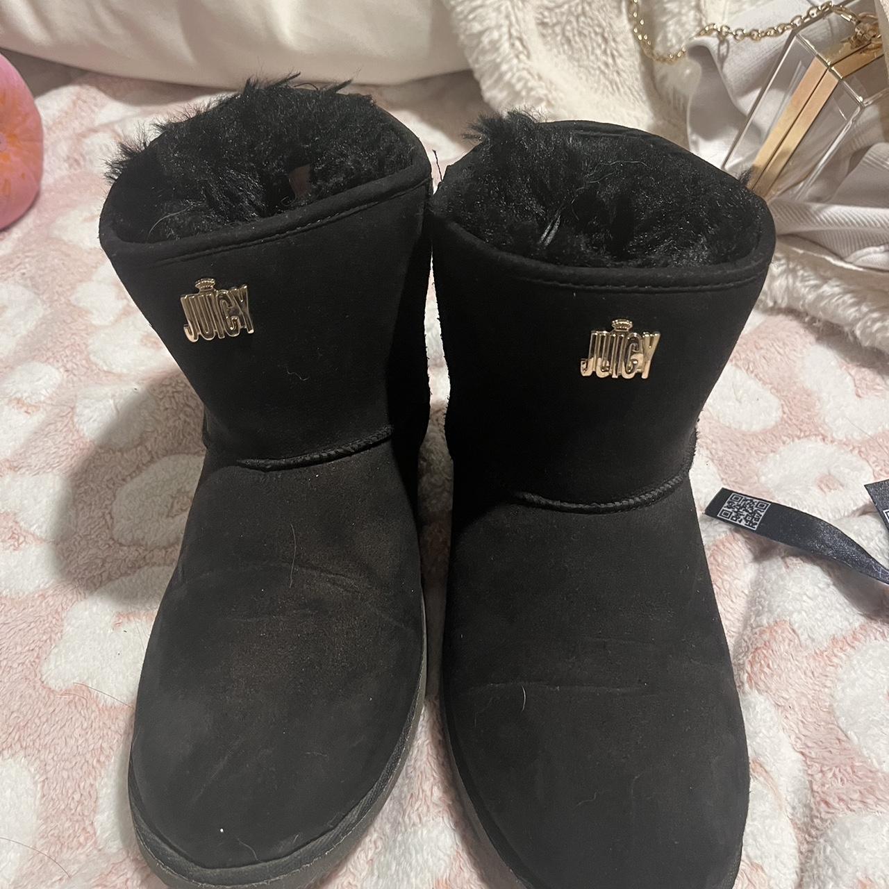 Cute Juicy Couture Boots Only Worn Once So Cozy Depop   P0 