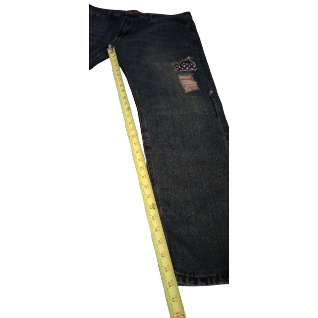 Source Unknown Men's Straight leg Distressed Jean… - image 3