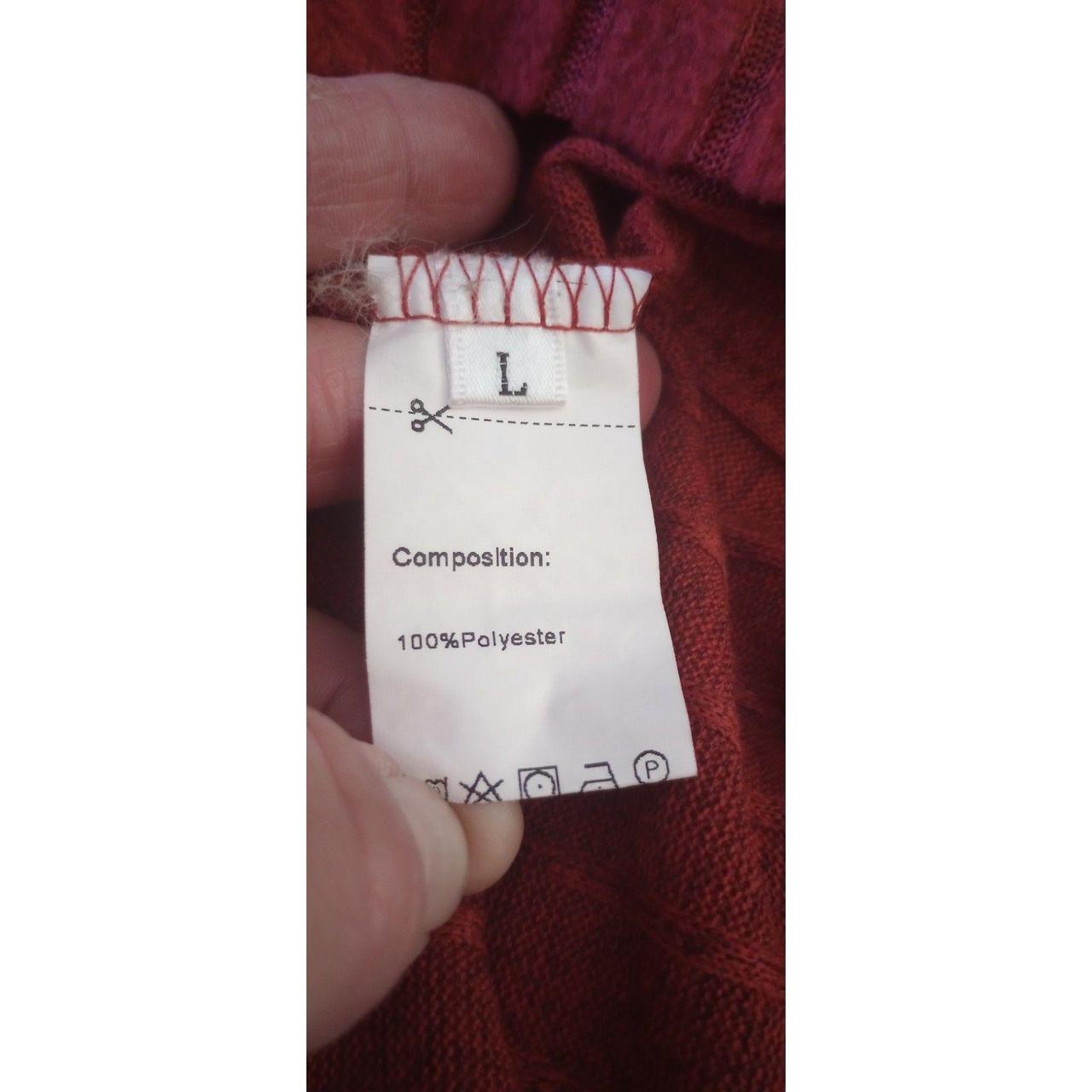 Source Unknown Women's Sweater - Red - L – The Un… - image 5