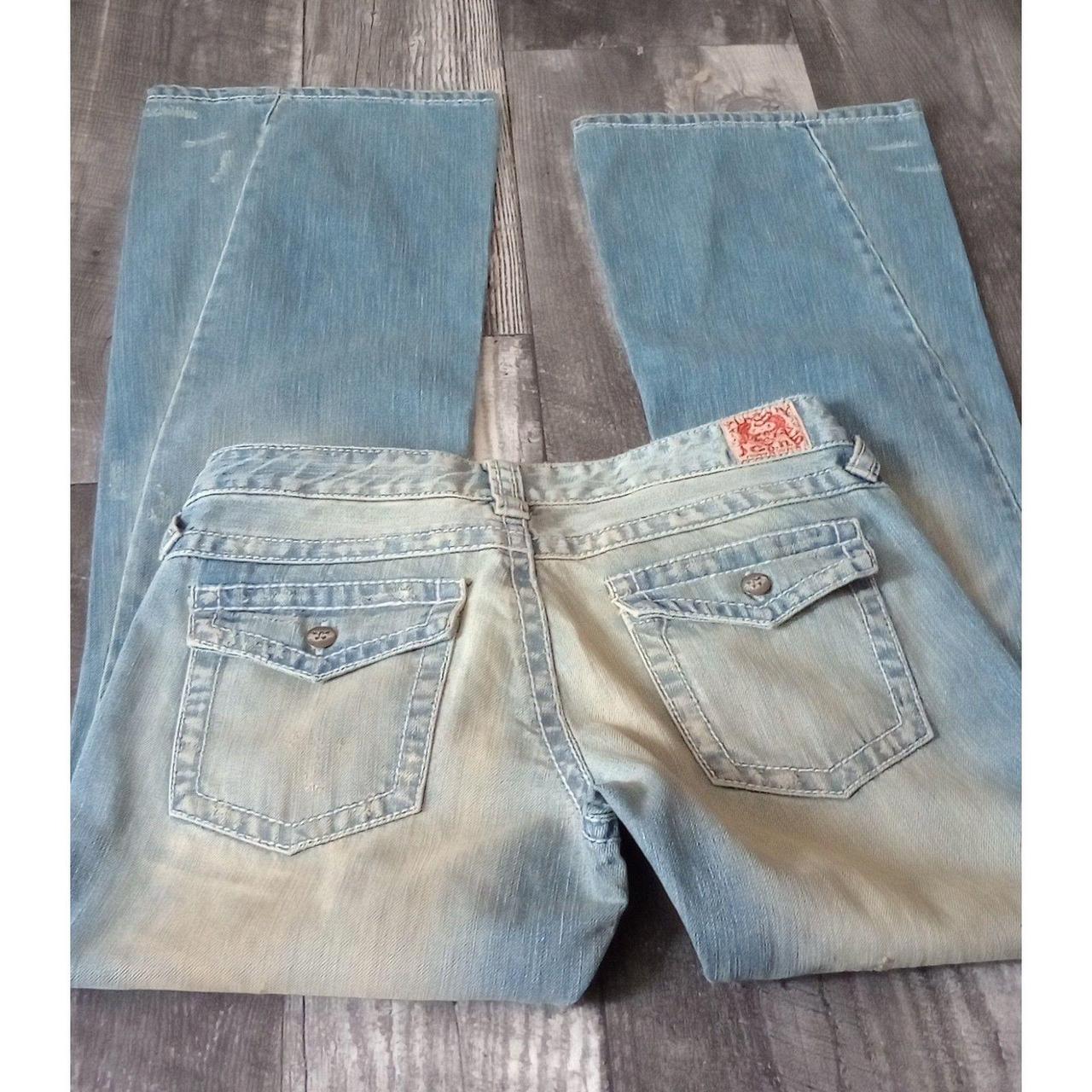 Source Unknown Women's Bootcut/Flare Faded Jeans … - image 3