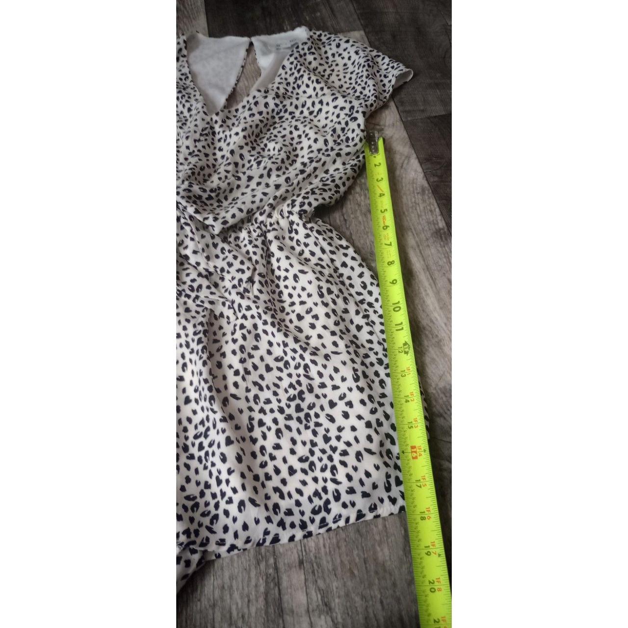 Source Unknown Women's Romper - White/Black - S –… - image 4