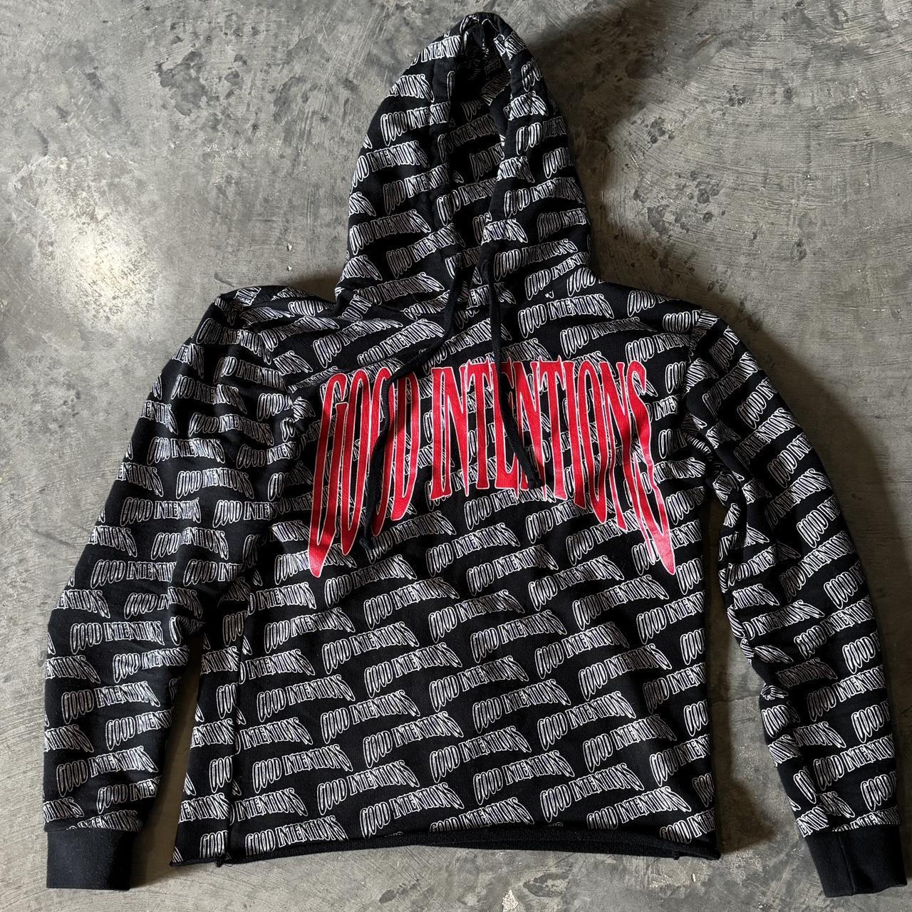 Nav X Vlone All Over newest Hoodie