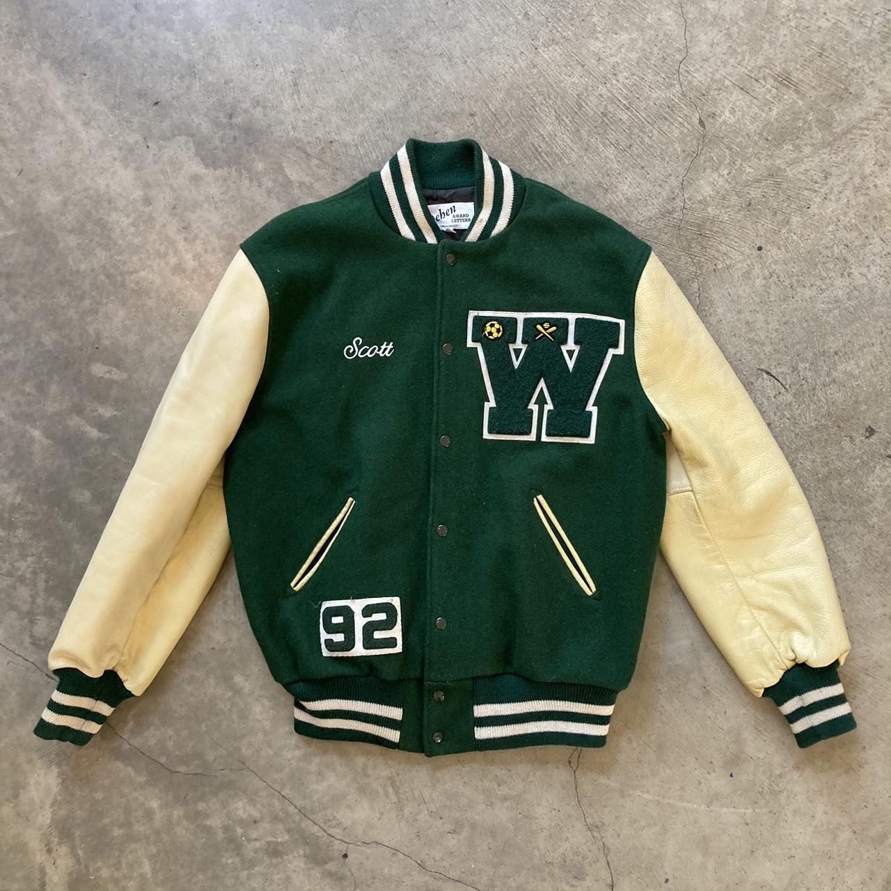 VINTAGE WILSON TROJANS VARSITY... - Depop