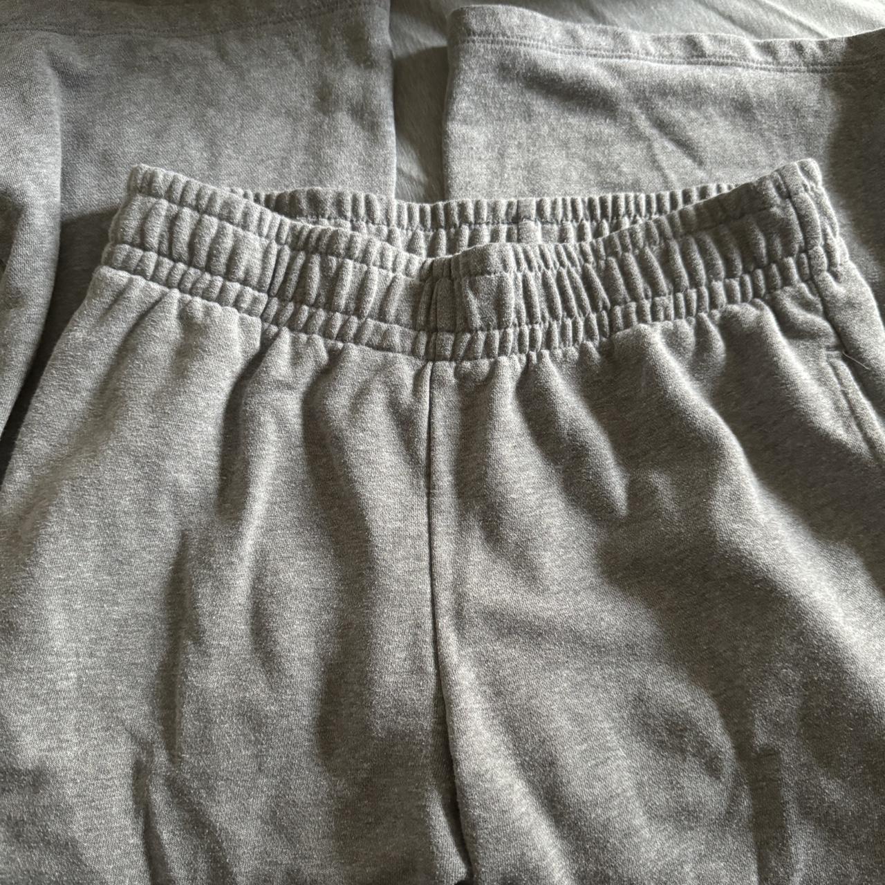 Grey flare target sweatpants. Size Medium. Can sit...