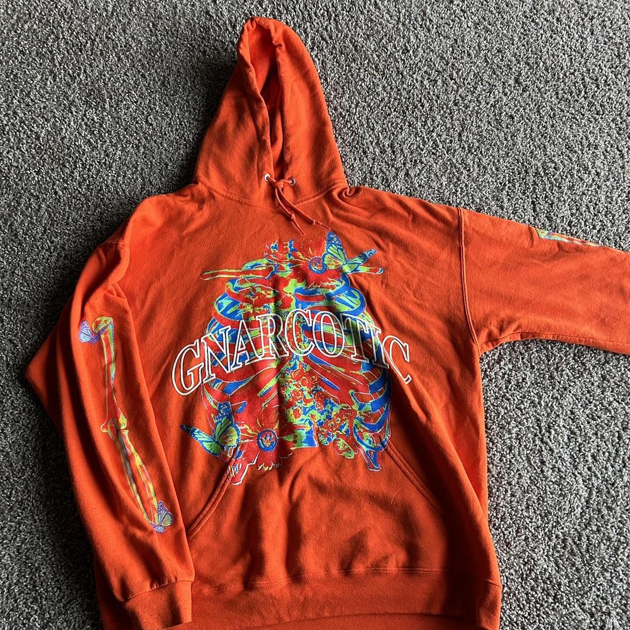 Gnarcotic orange hoodie hotsell