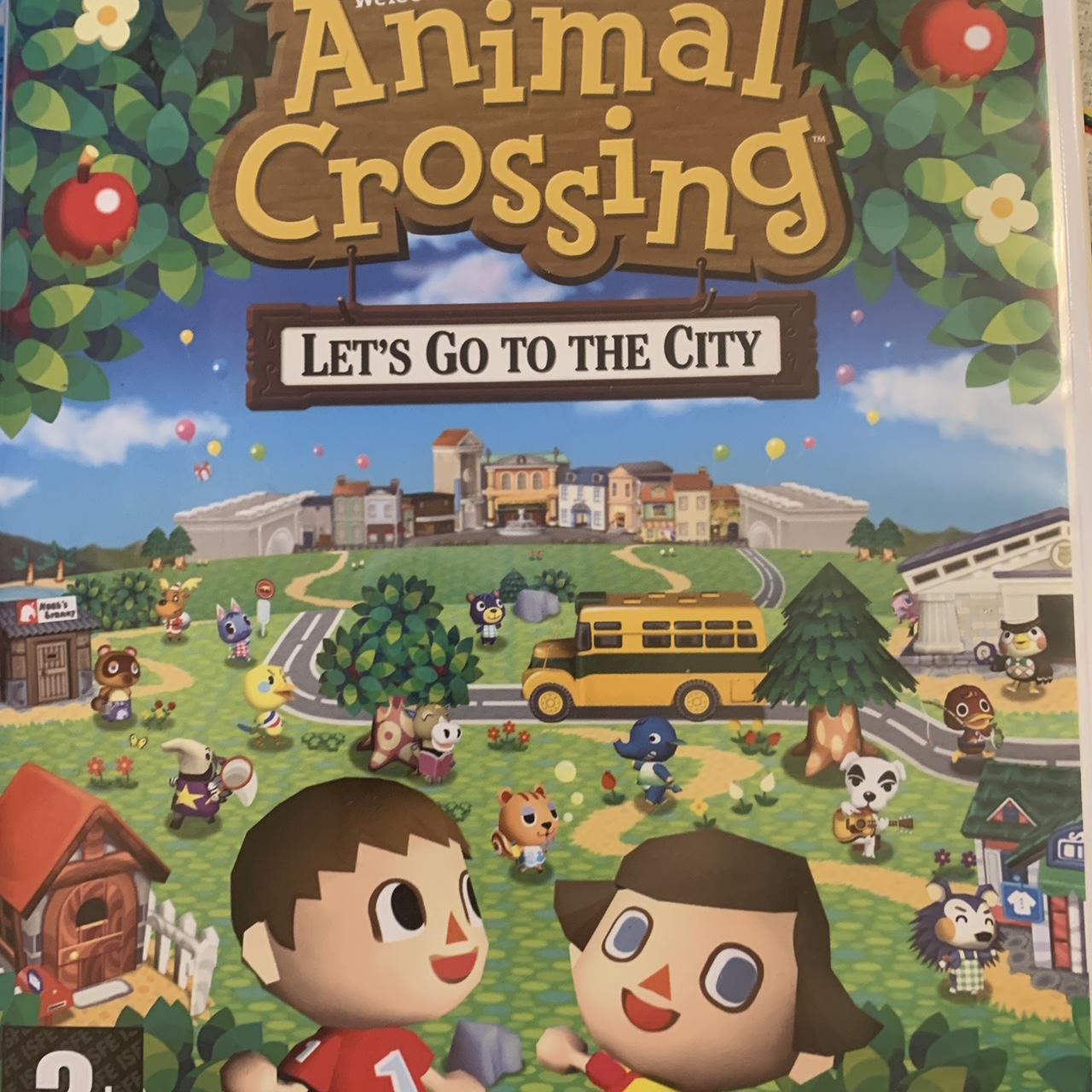 ANIMAL CROSSING: LET’S GO TO THE CITY WII GAME🦔🌻🌰 ☆... - Depop