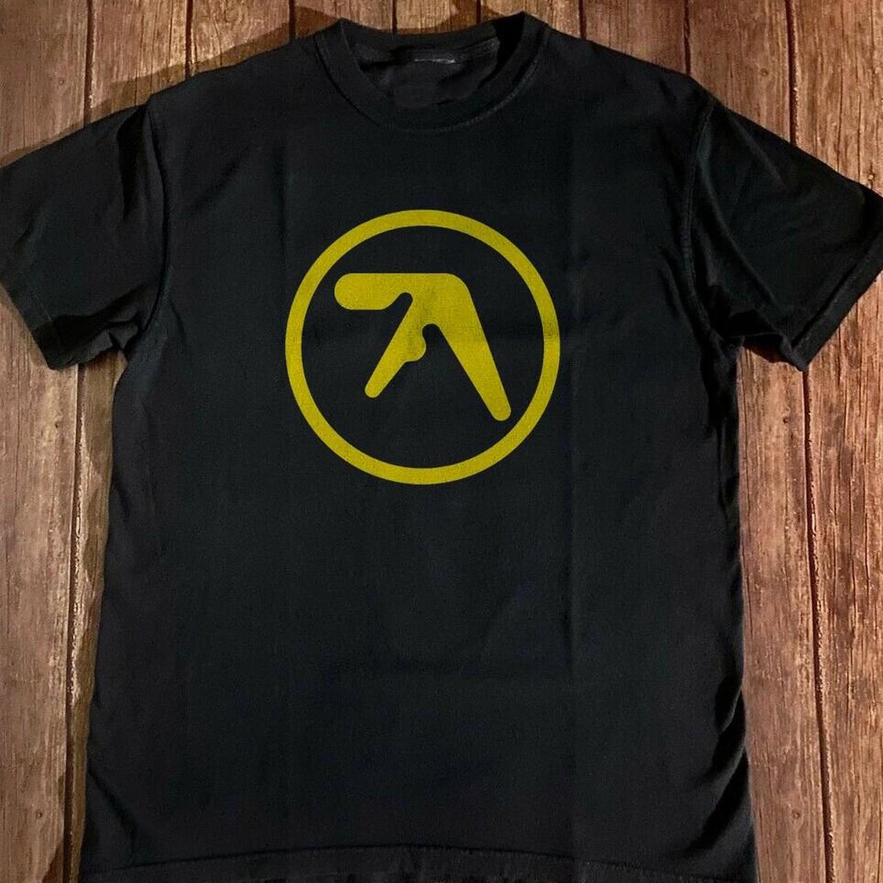 APHEX TWIN logo black Tshirt Unisex #rare #rock #vtg... - Depop